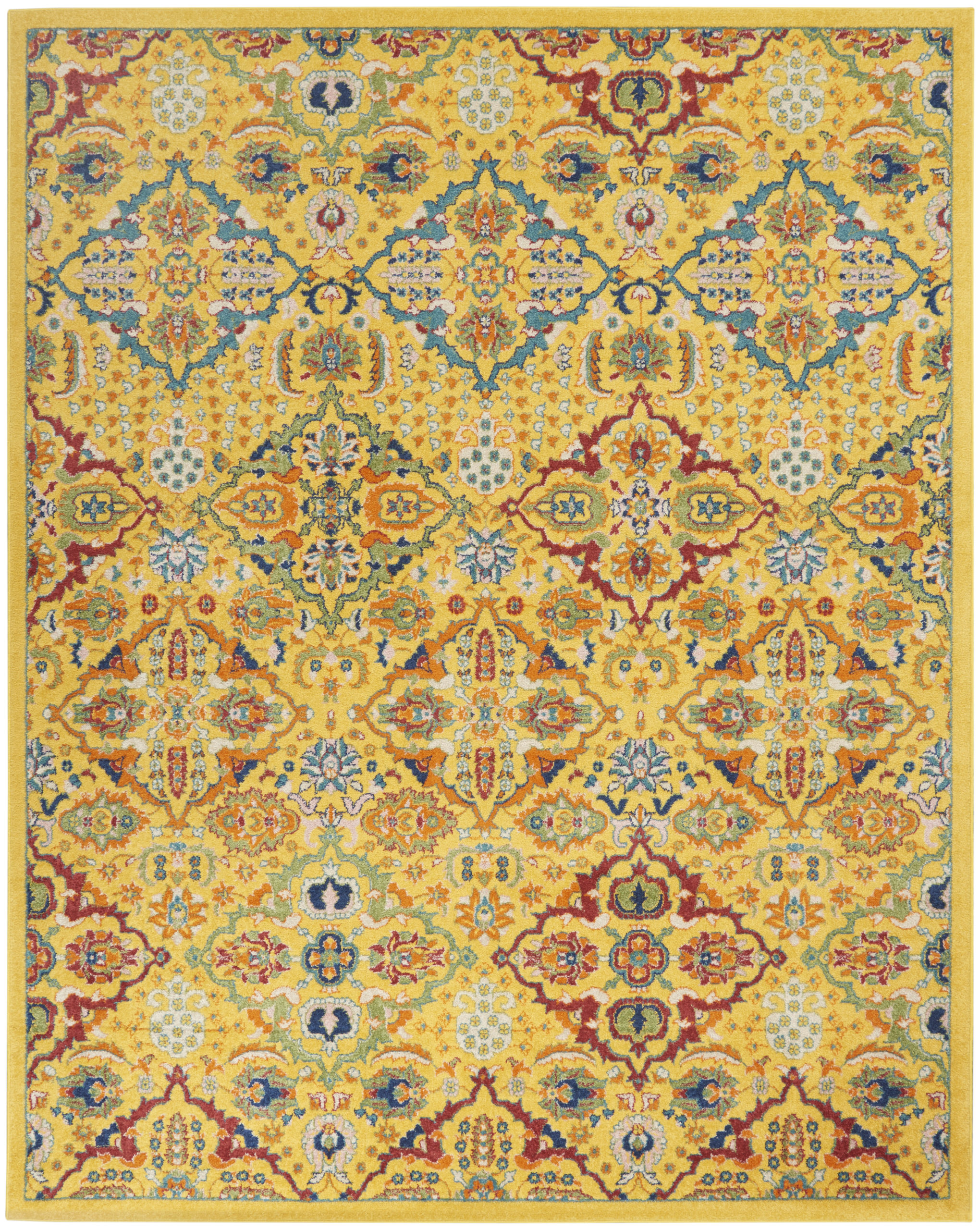Yellow Boho Rug